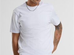 Tricou bumbac 100% simplu alb Urban Classics barbati